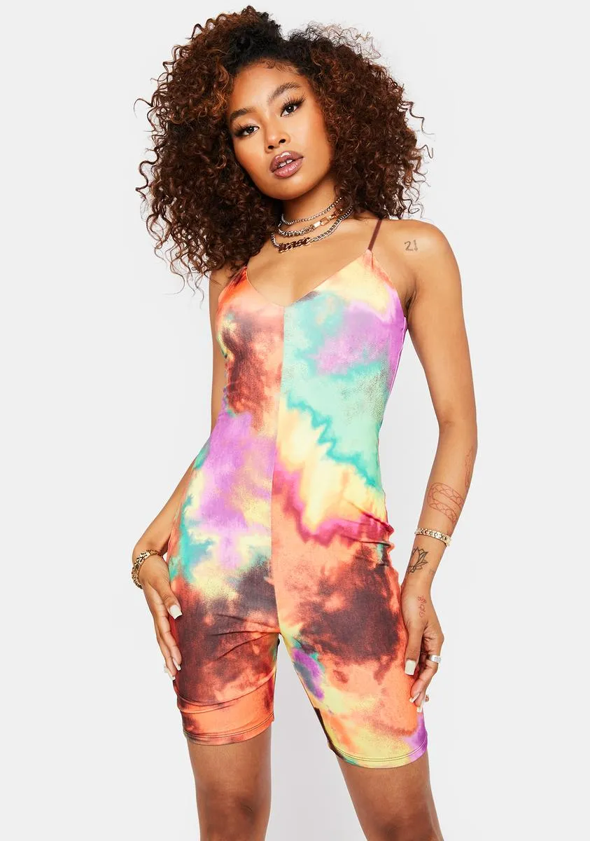 Rhea Bike Rainbow Bodysuit sold by Dolls Kill