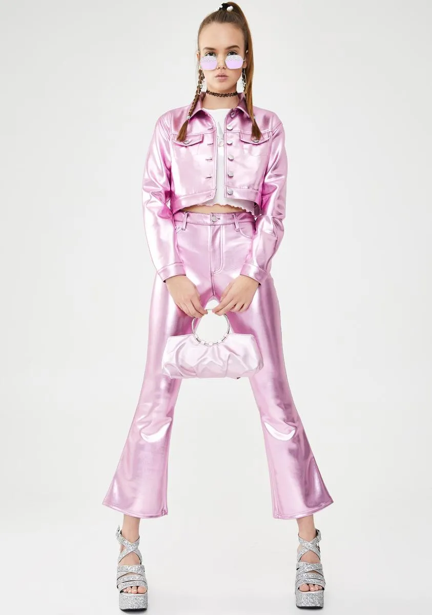 Made Of Dreams Metallic Jacket sold by Dolls Kill product image thumbnail 3