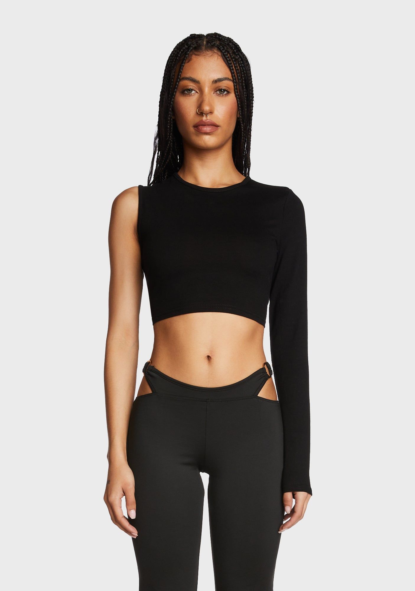 Lennox One Sleeve Top sold by Dolls Kill