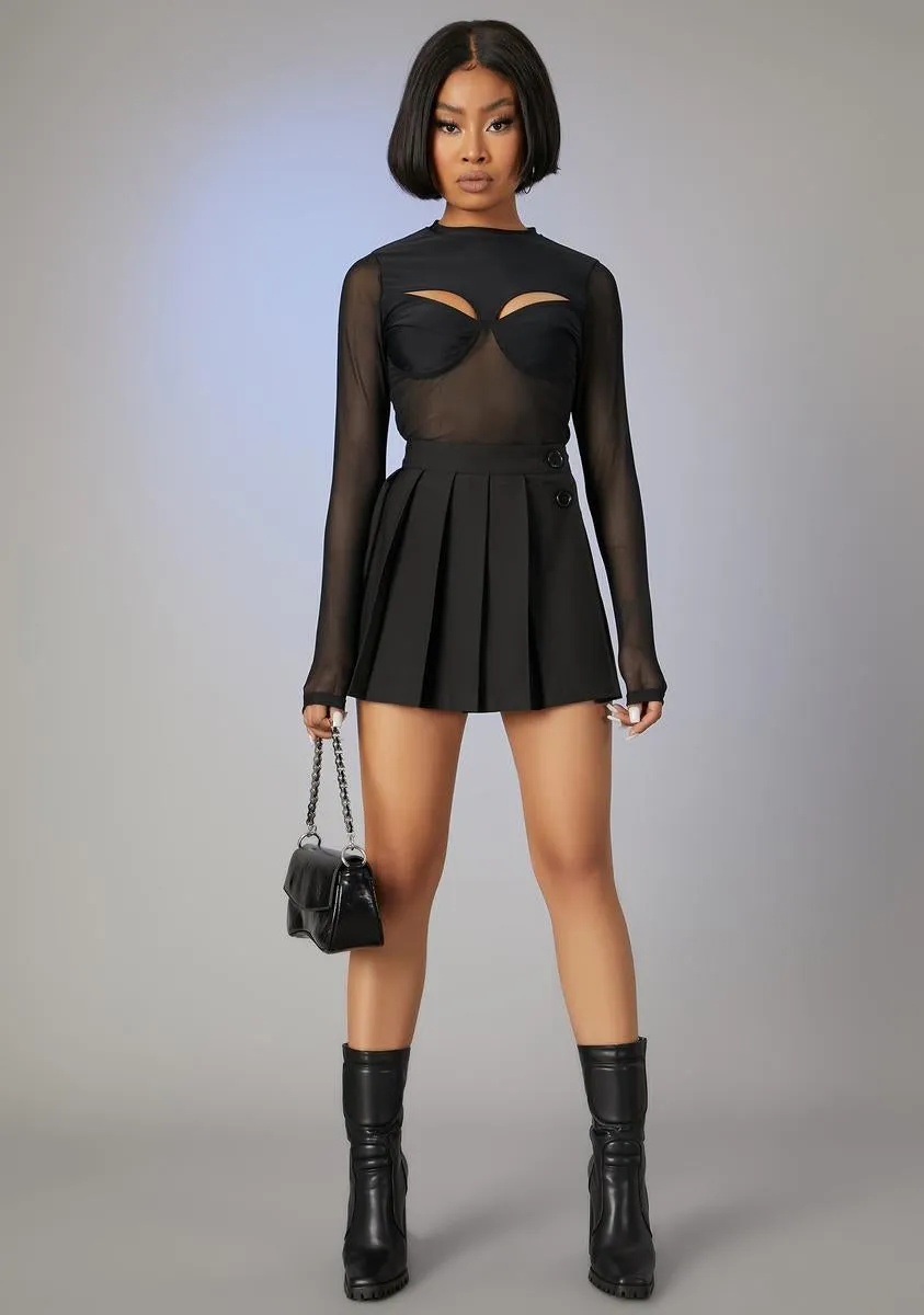 Show Stealer Cut-Out Top sold by Dolls Kill product image thumbnail 3