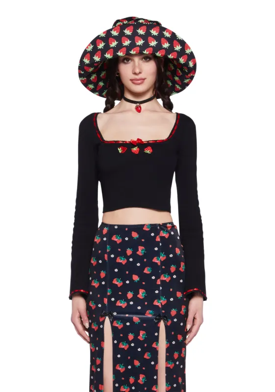 Friendship Blooms Long Sleeve Top sold by Dolls Kill