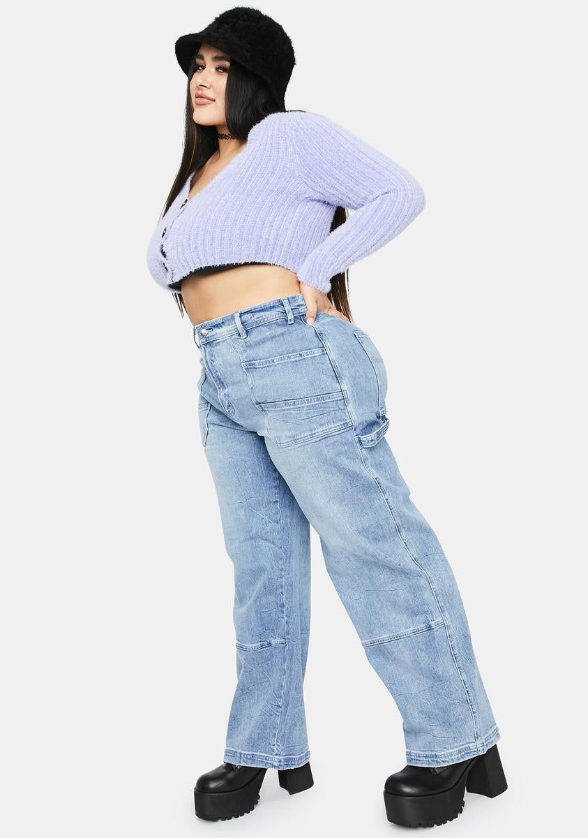 Endless Day Trip Wide Leg Jeans sold by Dolls Kill product image thumbnail 3