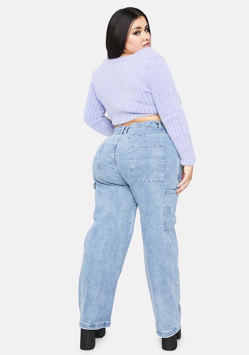 Endless Day Trip Wide Leg Jeans sold by Dolls Kill product image thumbnail 4