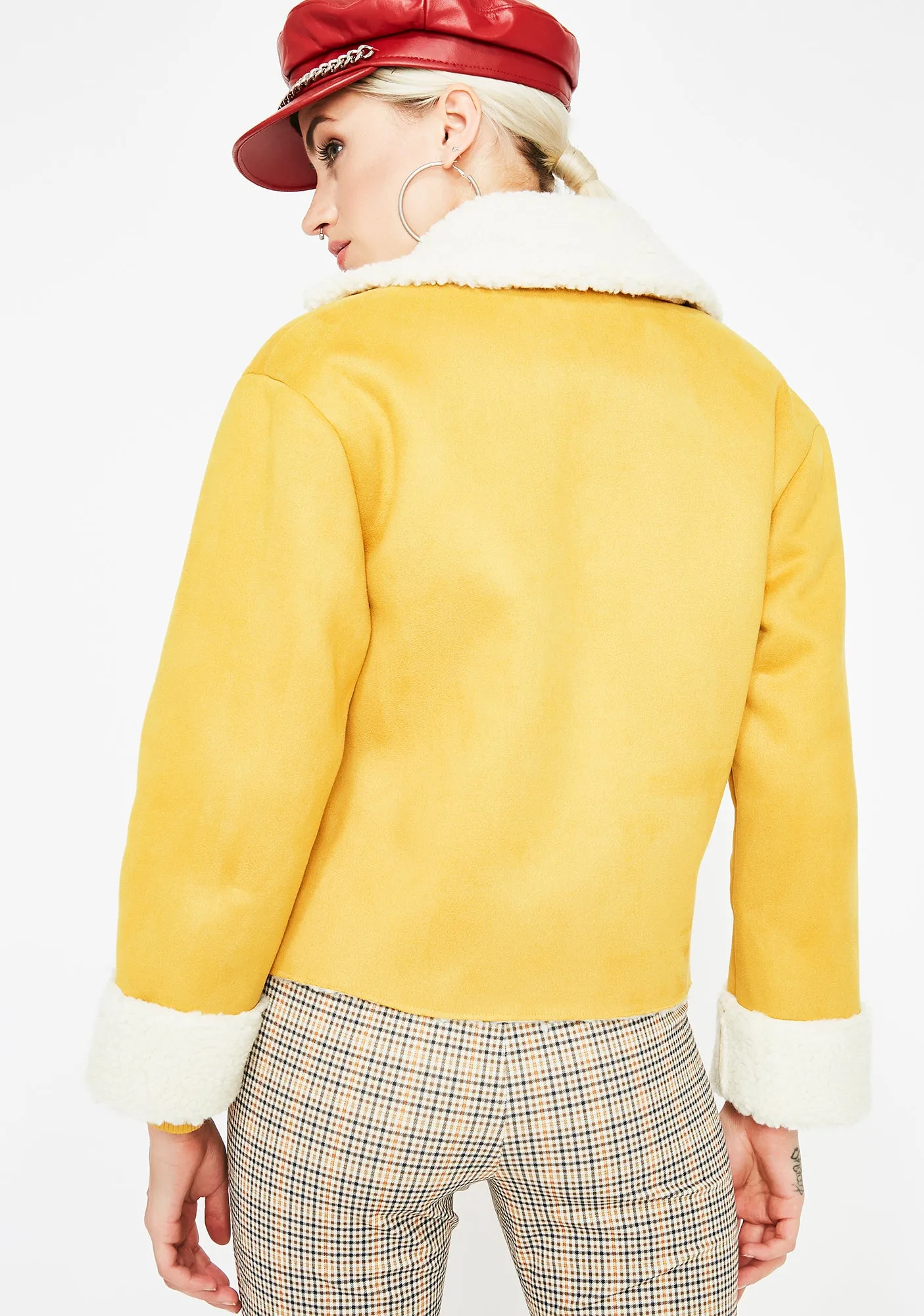 Top Flight Aviator Jacket sold by Dolls Kill product image thumbnail 3