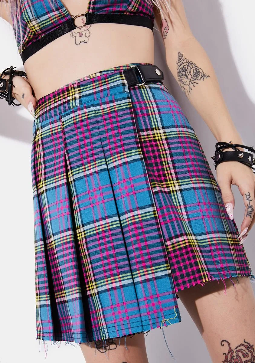 Risky Business Plaid Skirt sold by Dolls Kill