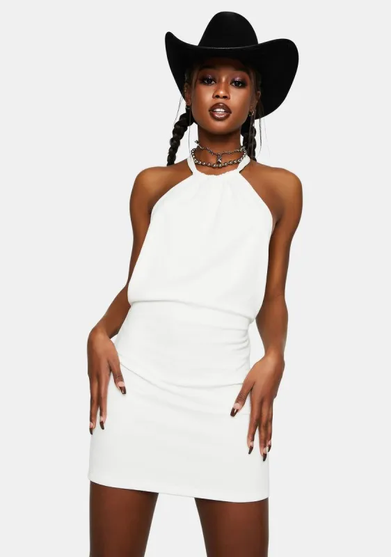 The Ray Halter Dress sold by Dolls Kill