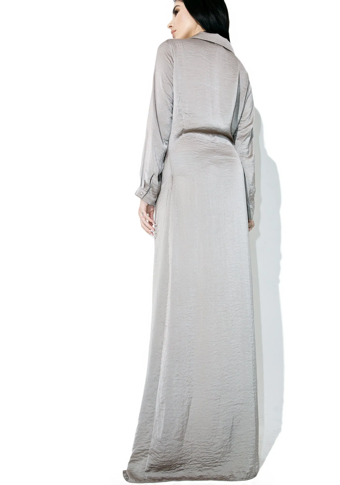 Diptych Draped Maxi Dress sold by Dolls Kill product image thumbnail 5