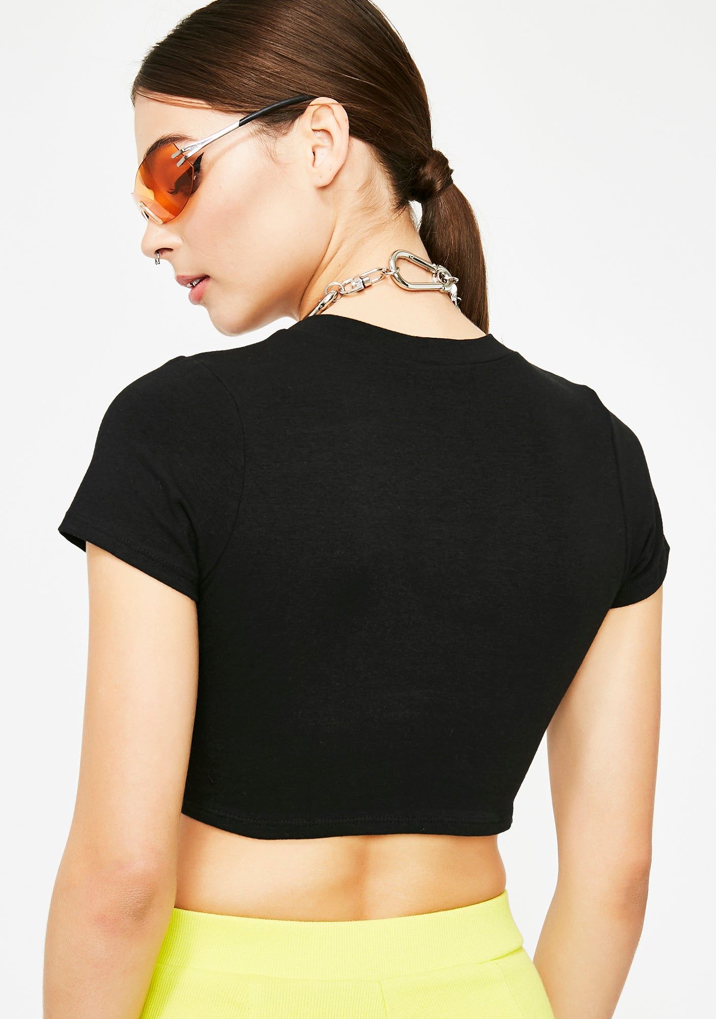 Wicked No Bra Club Tee sold by Dolls Kill product image thumbnail 4