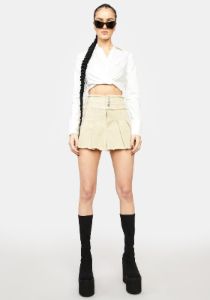 Upper East Side Crop Top sold by Dolls Kill