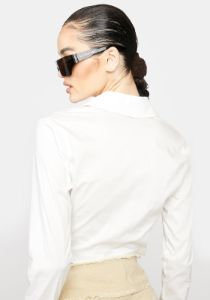 Upper East Side Crop Top sold by Dolls Kill
