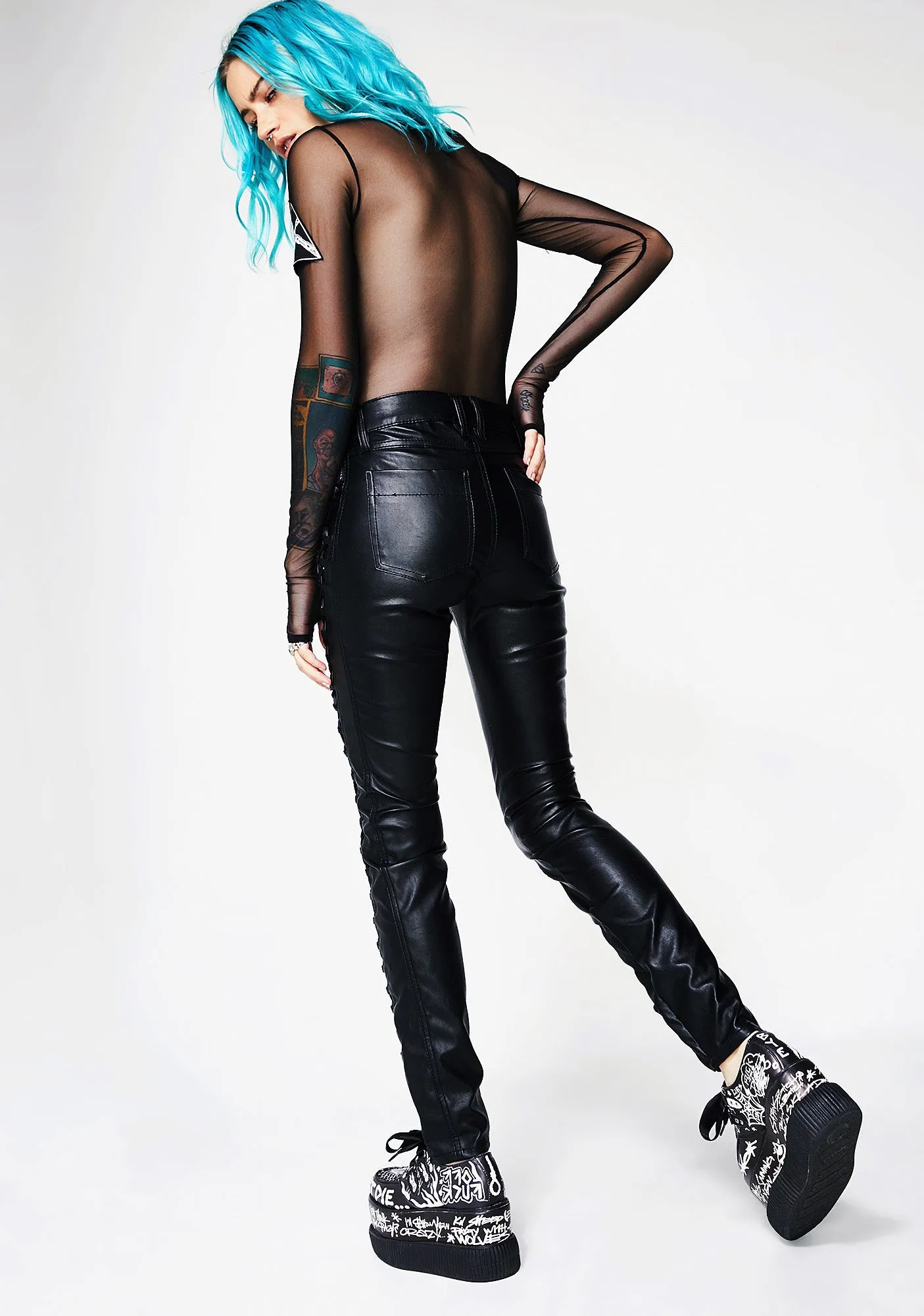 Roadhouse Jeans sold by Dolls Kill product image thumbnail 4