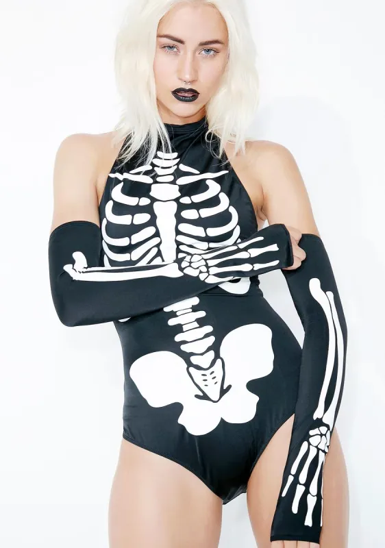 Bone Chiller Bodysuit sold by Dolls Kill