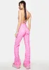 Pink Sweetheart Flare Pants sold by Dolls Kill