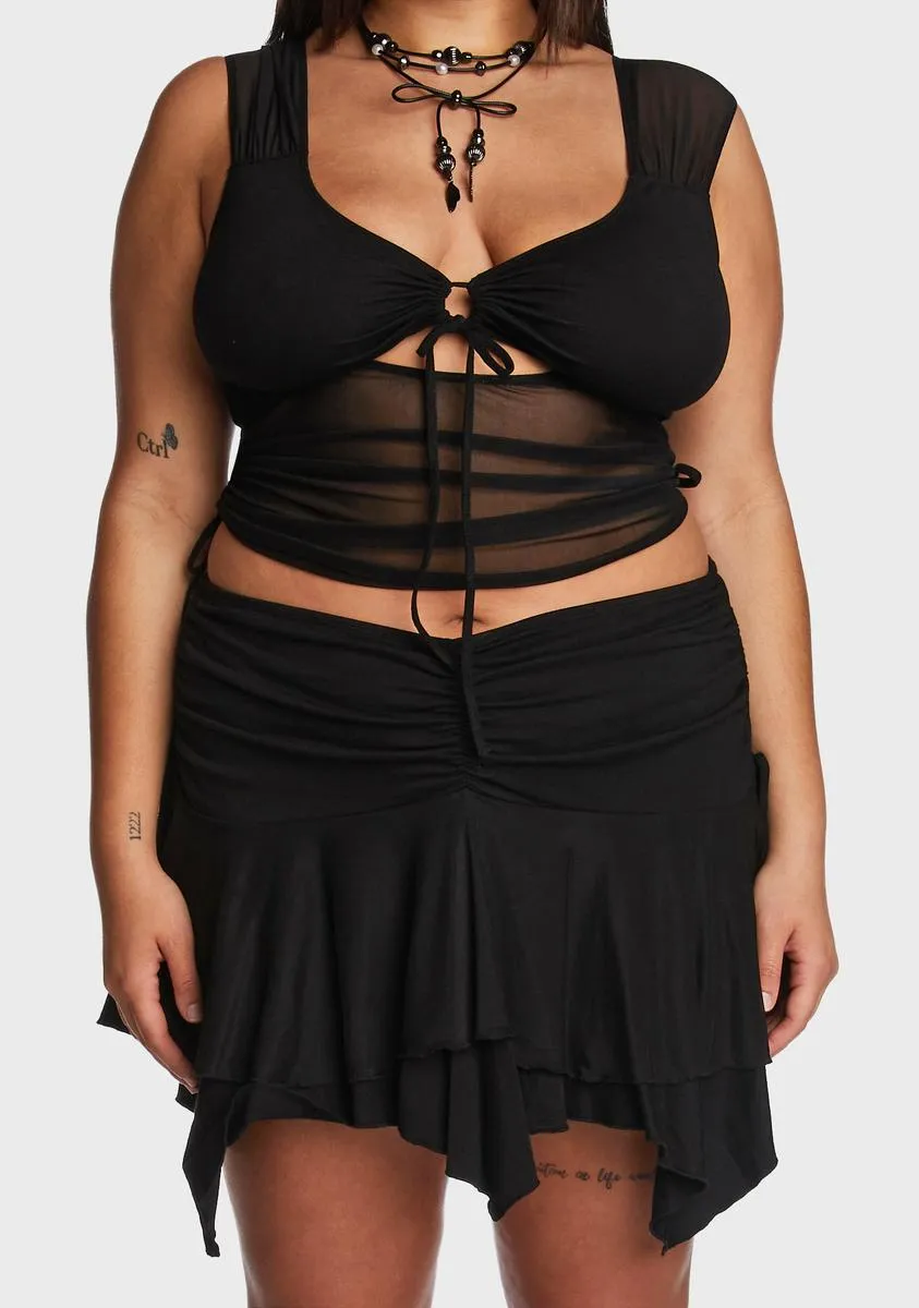 Plus Clearly Into You Skirt Set sold by Dolls Kill product image thumbnail 2