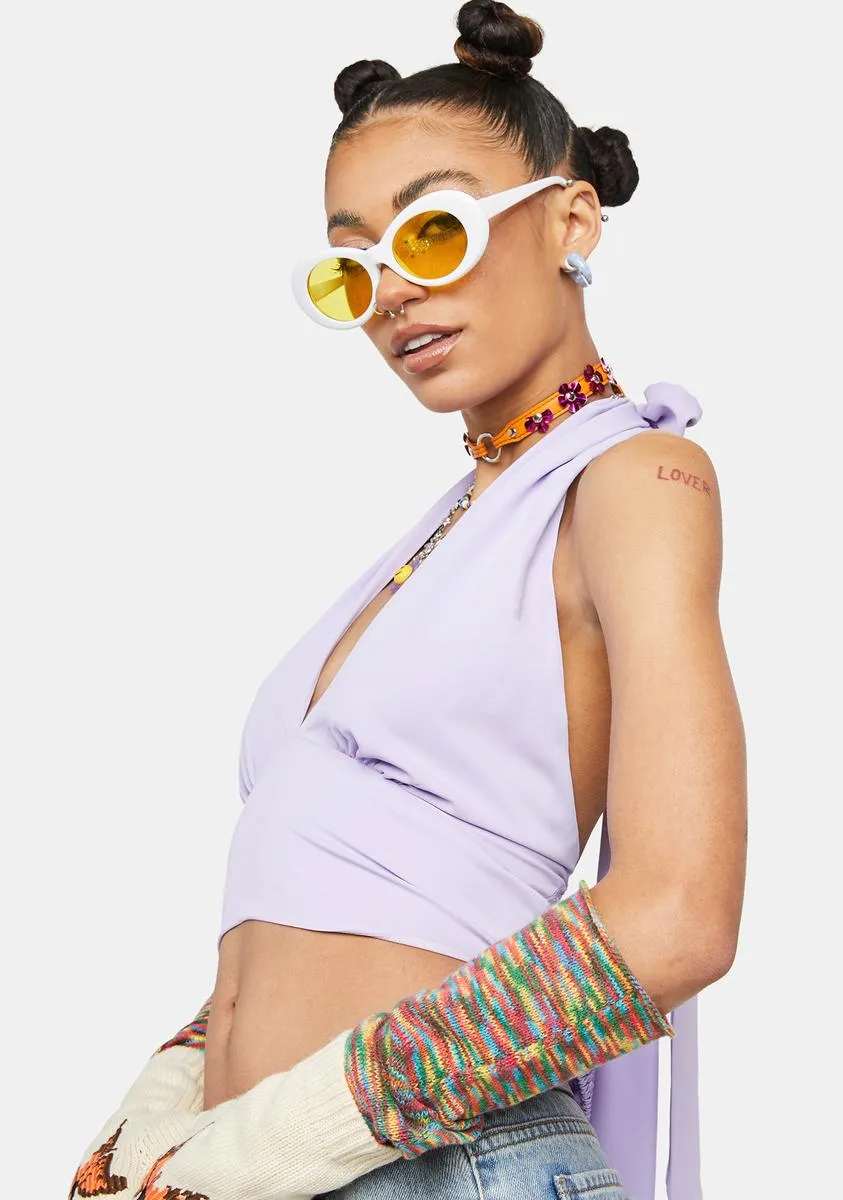 A Taste Parade Halter Top sold by Dolls Kill product image thumbnail 2