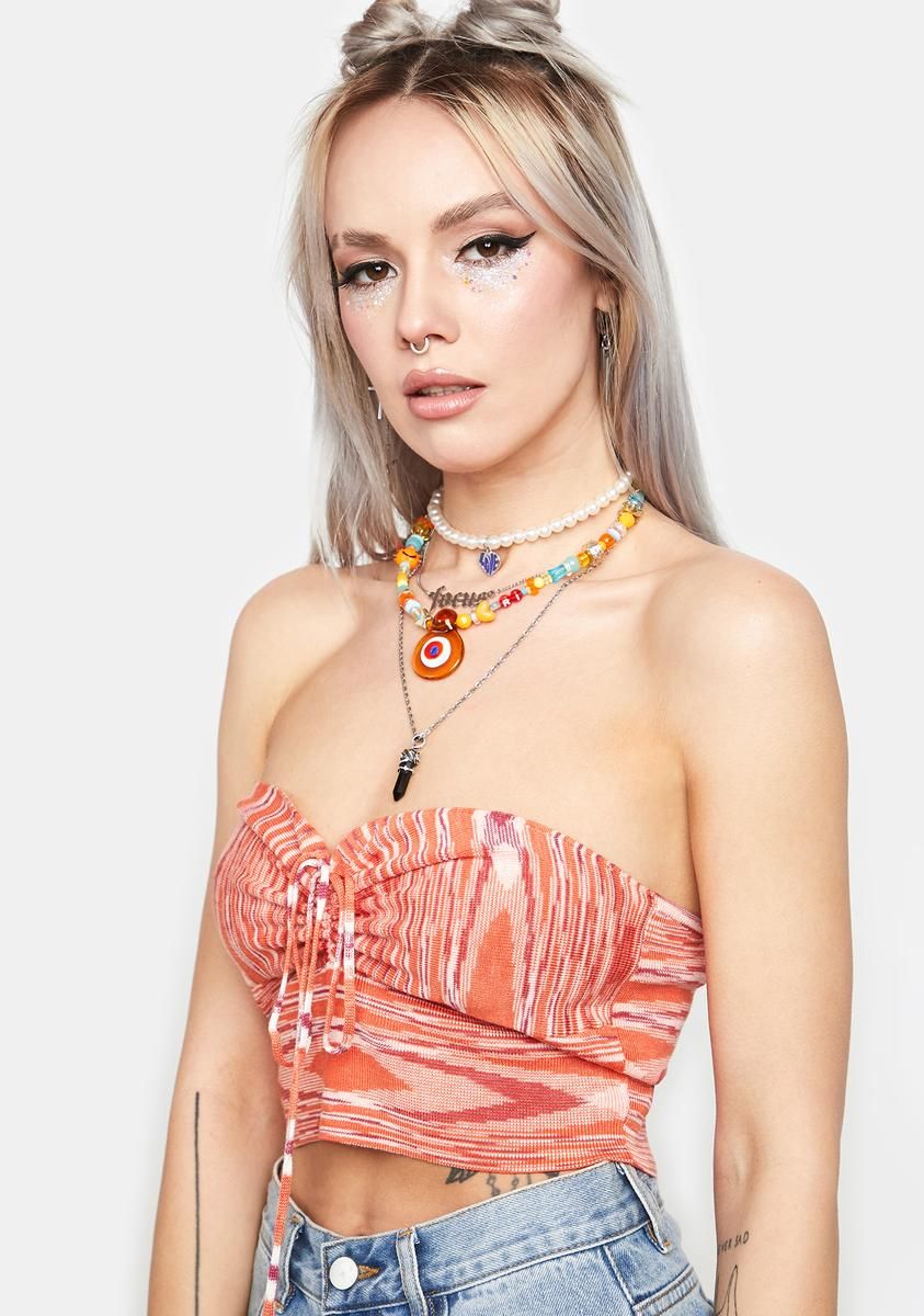 Vibrant On Stage Crop Top sold by Dolls Kill product image thumbnail 2