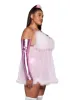 Plus Fembot Babe Costume Set sold by Dolls Kill