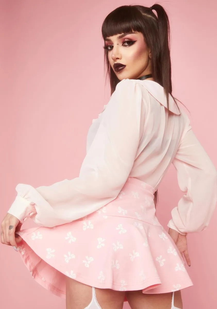 Playtime's Over Ruffled Skirt sold by Dolls Kill product image thumbnail 4