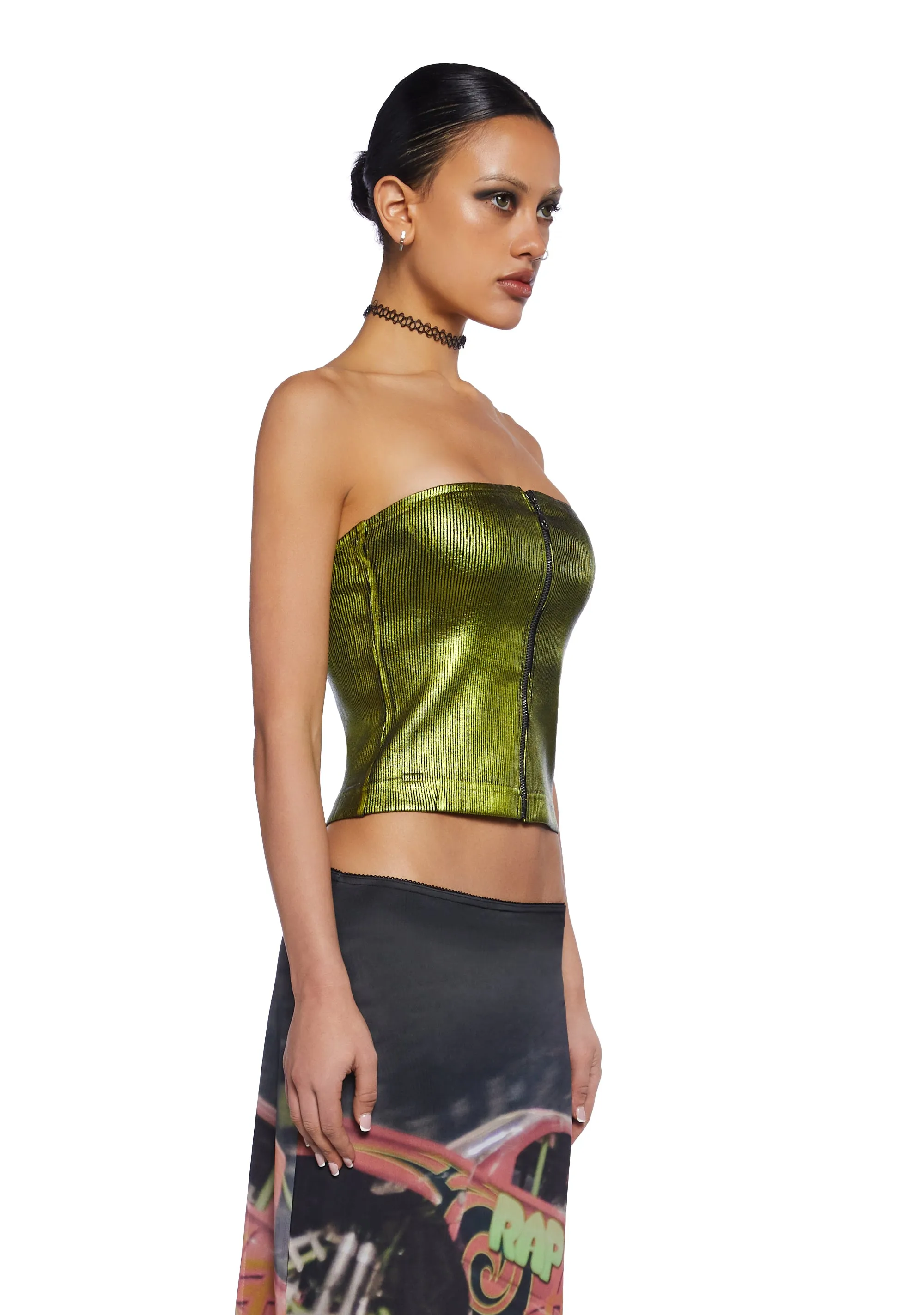 Fall Out Tube Top sold by Dolls Kill product image thumbnail 5