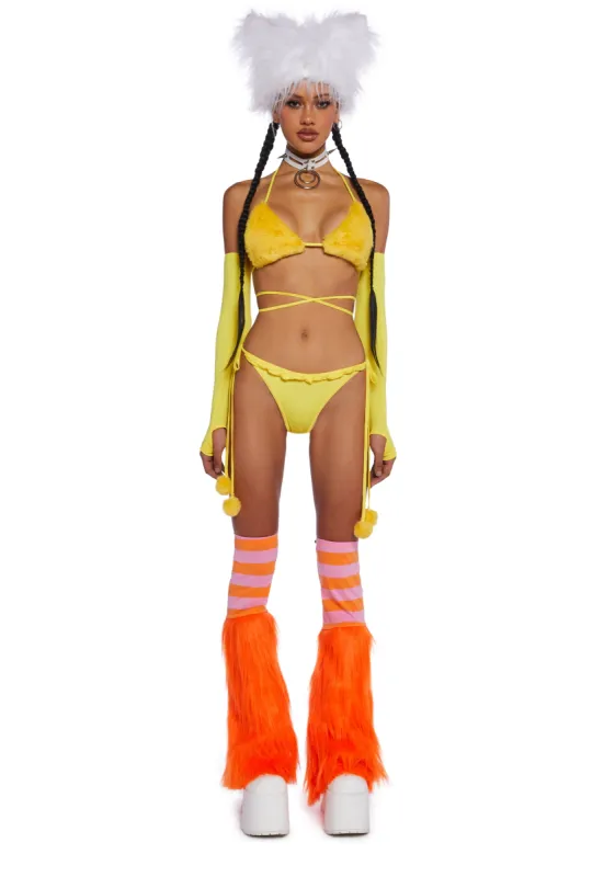 Festival Fowl Costume Set sold by Dolls Kill