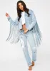 Ex Boyfriend Fringe Trucker Jacket sold by Dolls Kill