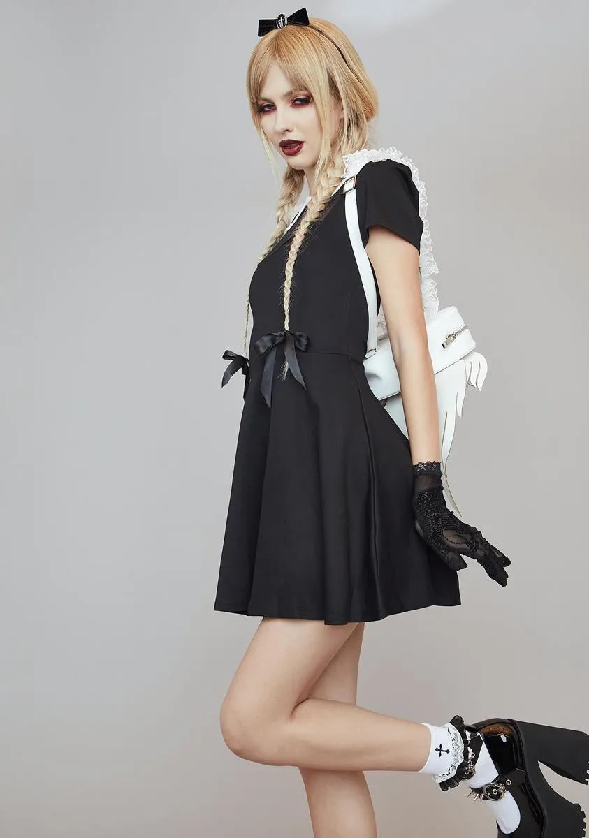 Haunting Hallways Flared Mini Dress sold by Dolls Kill product image thumbnail 2