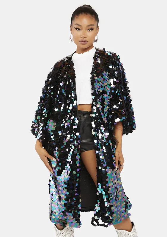 Envy Thanks A Million Sequin Jacket sold by Dolls Kill