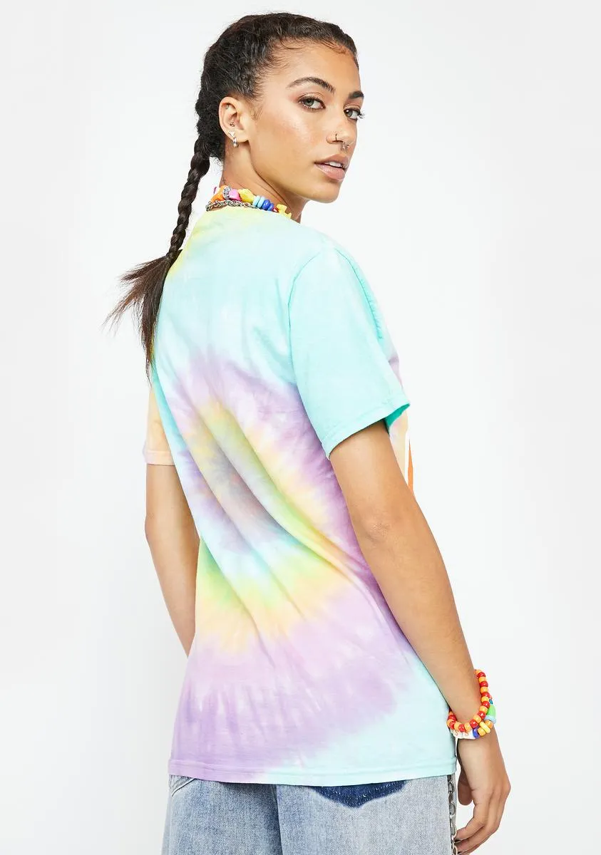Jarritos Rainbow Tie Dye Tee sold by Dolls Kill product image thumbnail 4