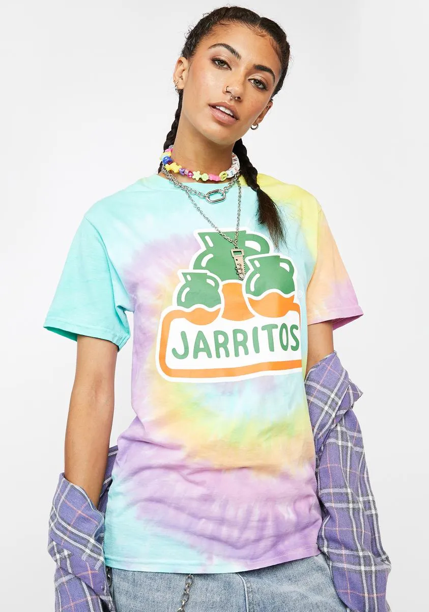Jarritos Rainbow Tie Dye Tee sold by Dolls Kill product image thumbnail 2