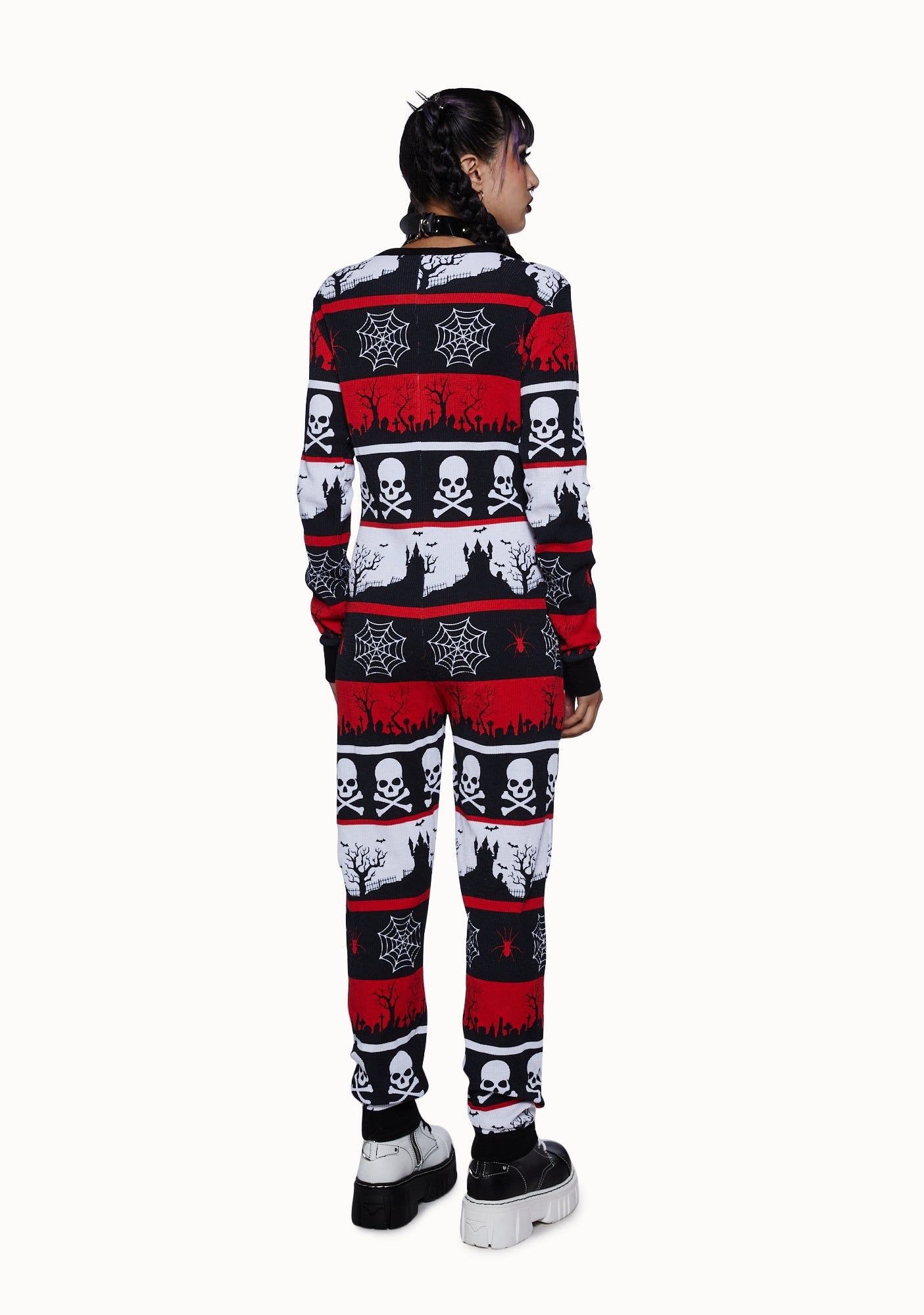 Hollow Grounds Thermal Onesie sold by Dolls Kill product image thumbnail 5