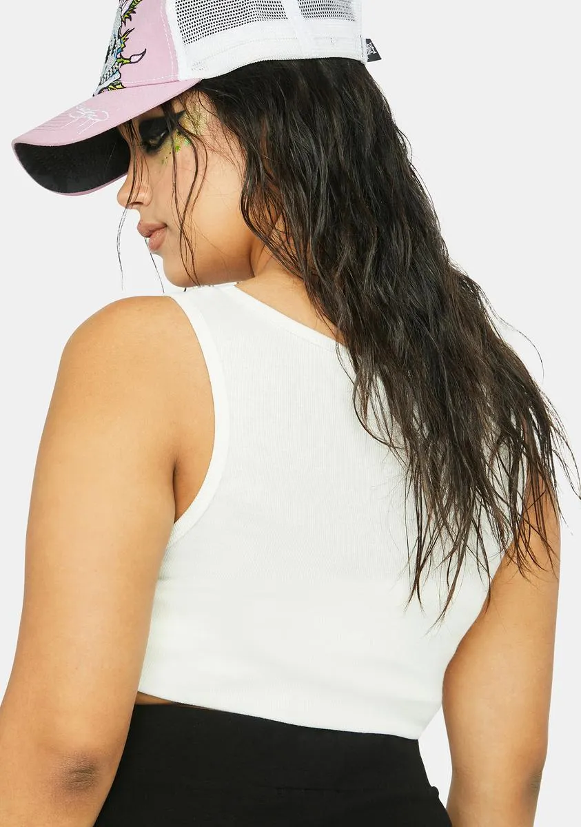 Plus International Blogger Graphic Tank sold by Dolls Kill product image thumbnail 4