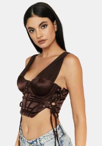 The Way I Feel Corset Top sold by Dolls Kill
