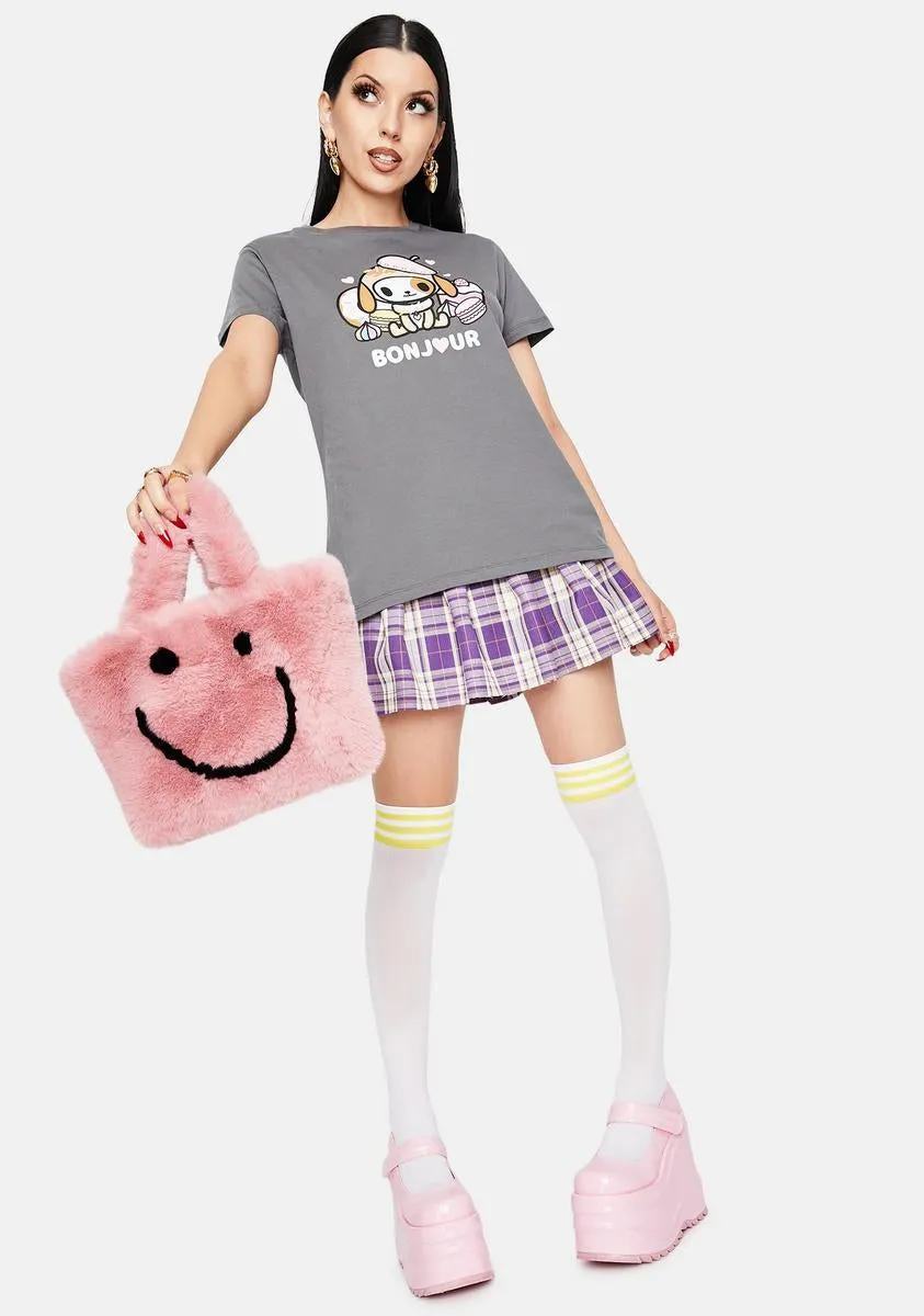 Bonjour Donuntino Graphic Tee sold by Dolls Kill product image thumbnail 3