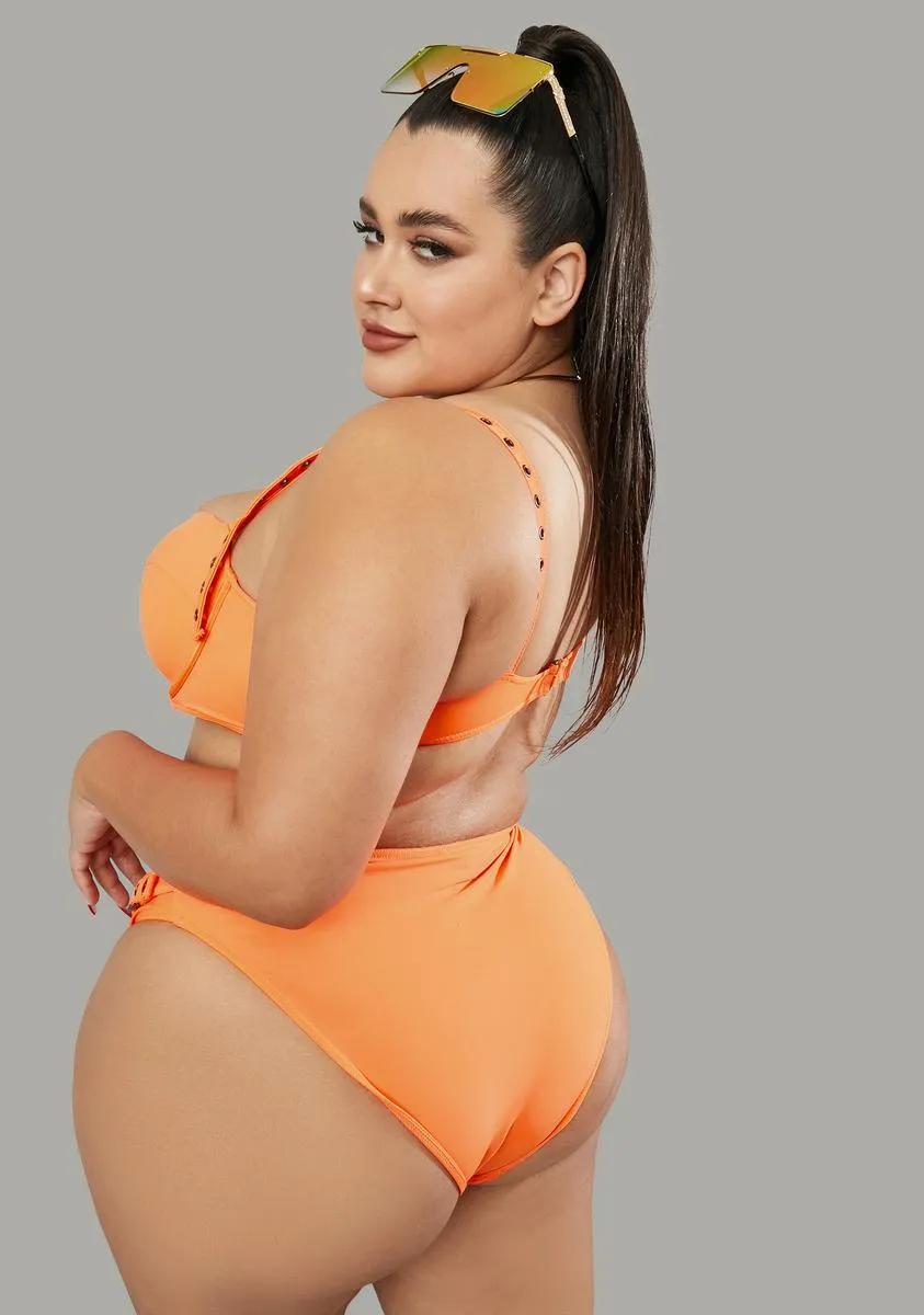 Plus Sun Showers Buckle Bikini Set sold by Dolls Kill product image thumbnail 4