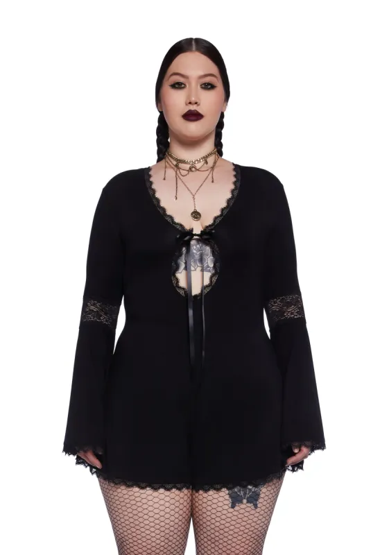 Plus Whispering Wind Romper sold by Dolls Kill