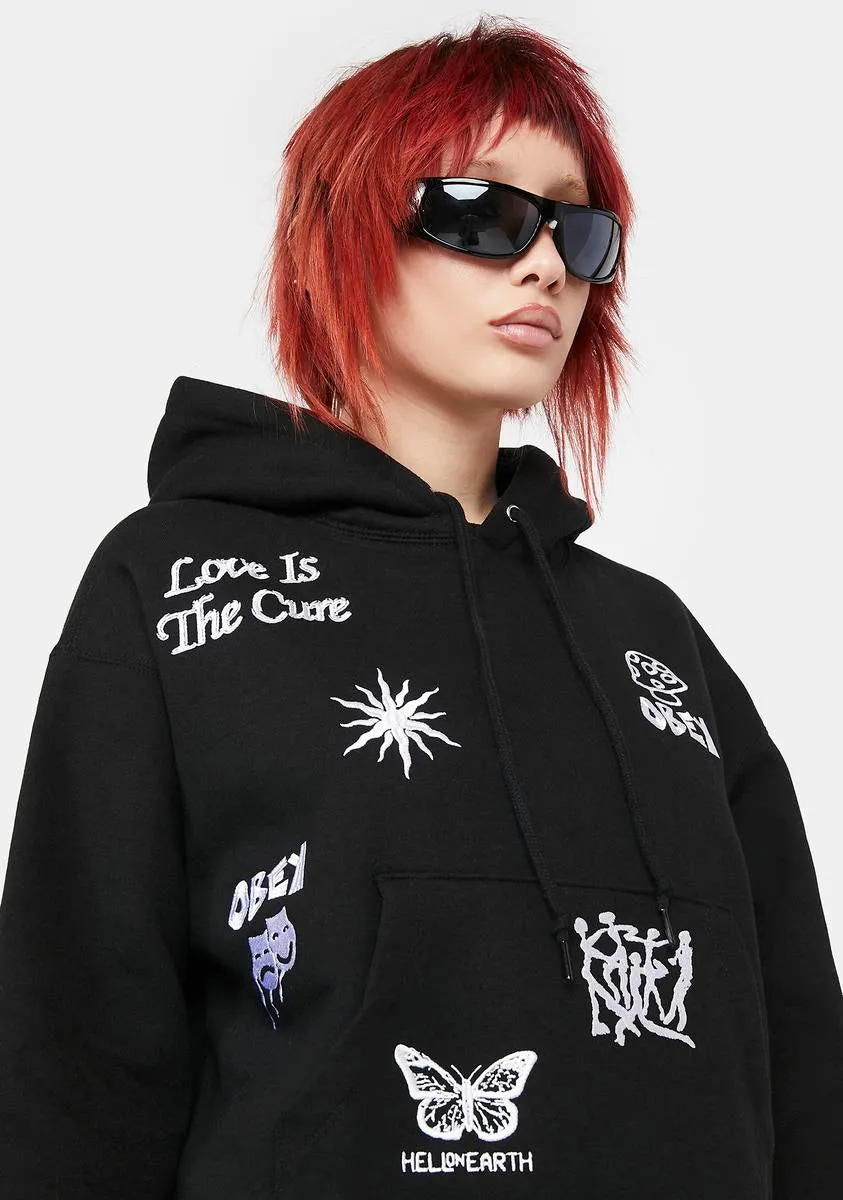 Optimism Graphic Hoodie sold by Dolls Kill product image thumbnail 2