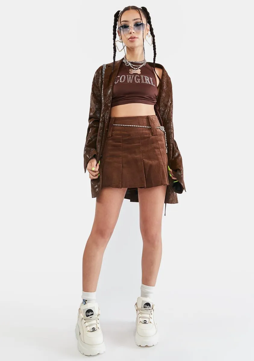 Cowgirl Crop Top sold by Dolls Kill product image thumbnail 3