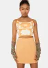 Floral Gworl Mini Skirt sold by Dolls Kill