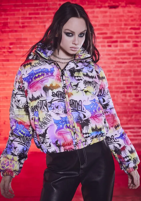 Pretty Riot Puffer Jacket sold by Dolls Kill