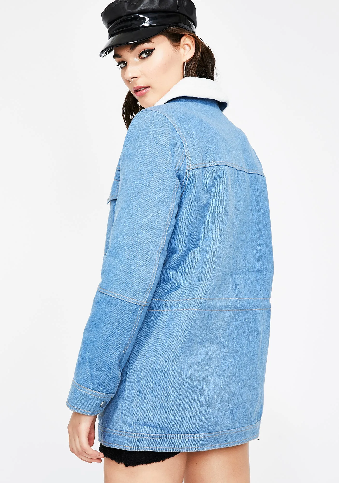 Not Your Basic Denim Jacket sold by Dolls Kill product image thumbnail 4