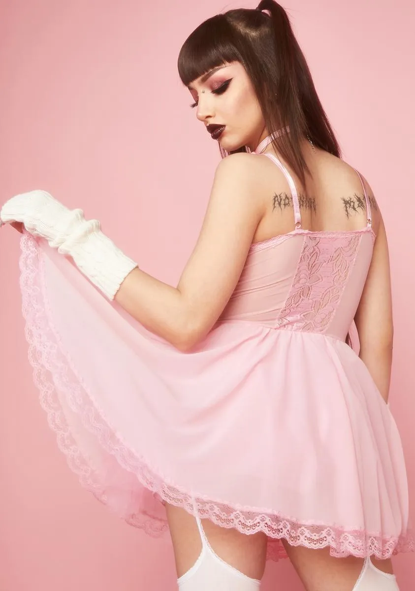 Spoiled But Not Rotten Bustier Dress sold by Dolls Kill product image thumbnail 4