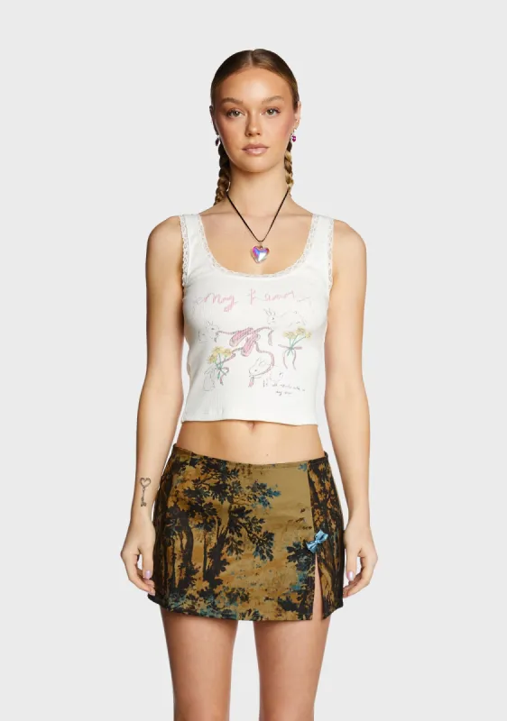 Carillo Crop Top sold by Dolls Kill