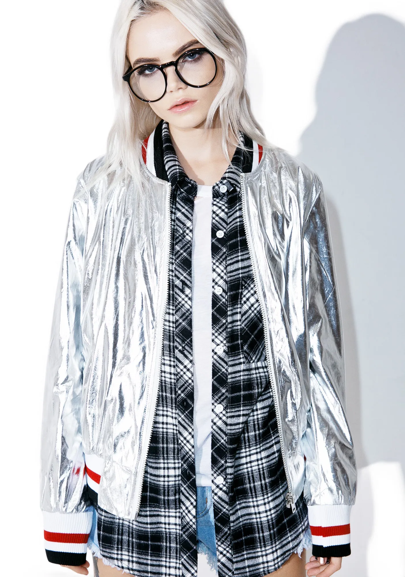 Sterling Bomber Jacket sold by Dolls Kill product image thumbnail 4