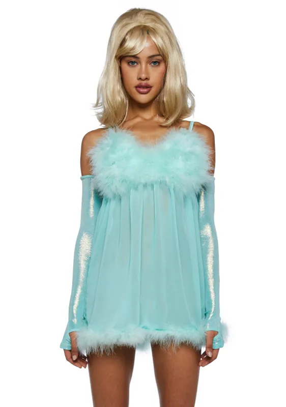 Fembot Babe Costume Set - Mint sold by Dolls Kill