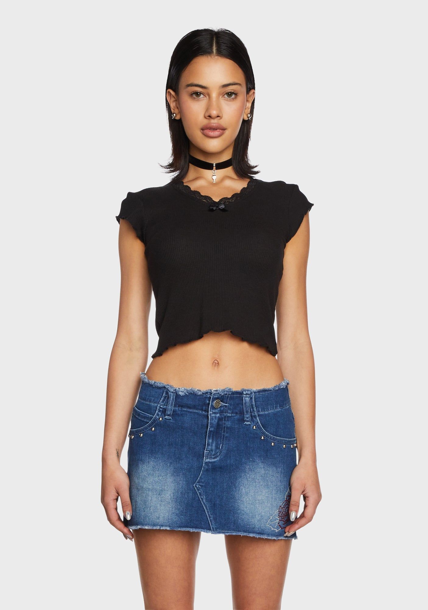 Tour Guide 2-Pack Baby Tees sold by Dolls Kill product image thumbnail 2