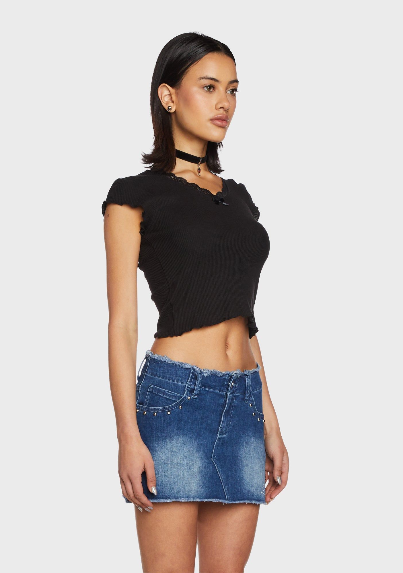 Tour Guide 2-Pack Baby Tees sold by Dolls Kill product image thumbnail 5