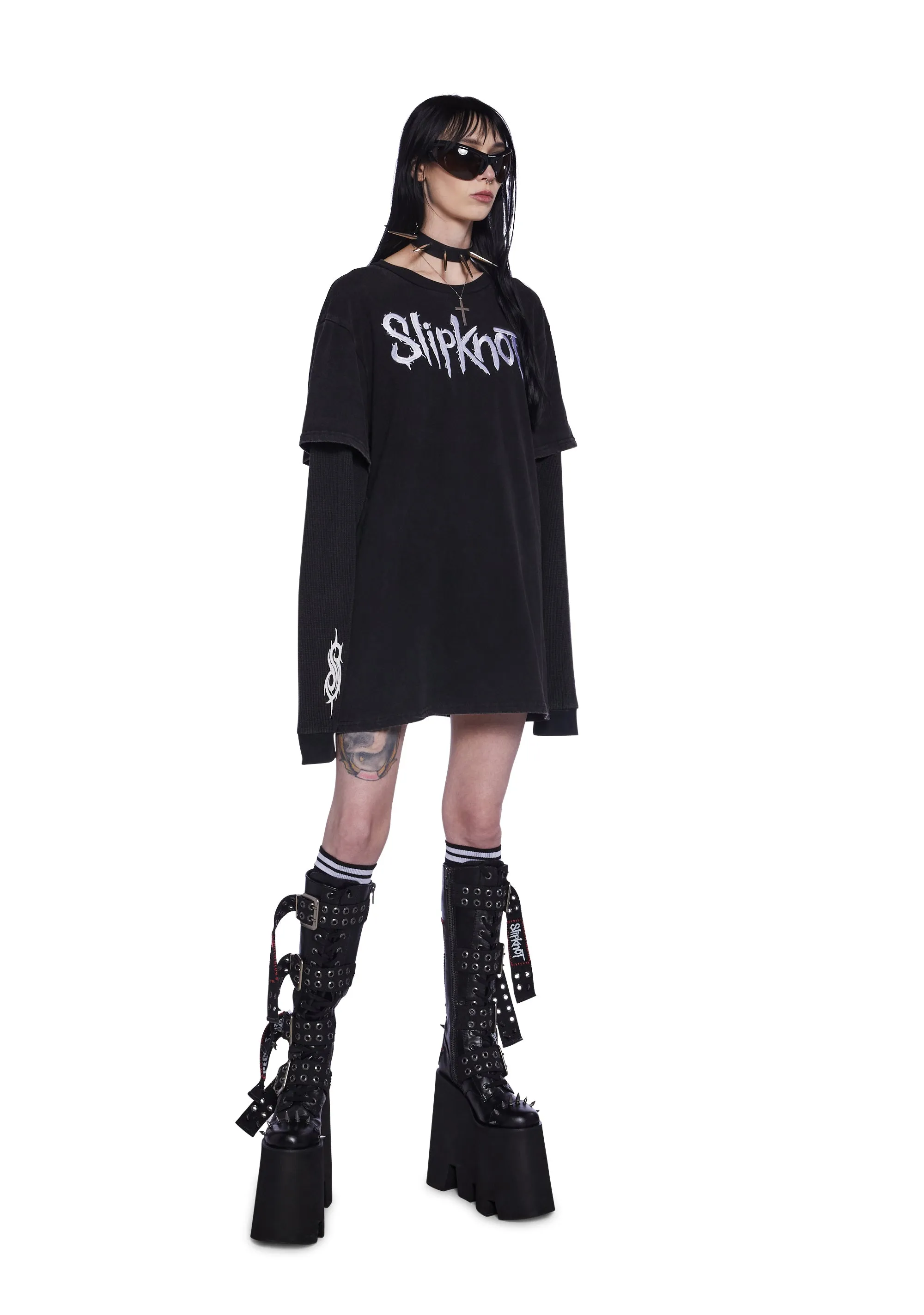 We Are Not Your Kind Long Sleeve Top sold by Dolls Kill product image thumbnail 2