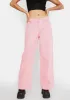 Pink Release Wide Leg Jeans sold by Dolls Kill