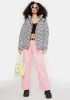 Pink Release Wide Leg Jeans sold by Dolls Kill