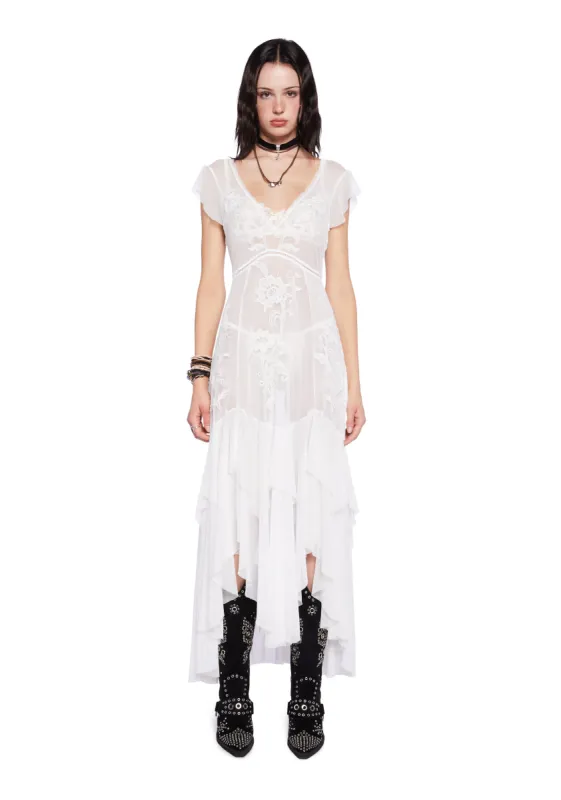 Wishful Wanderlust Midi Dress sold by Dolls Kill